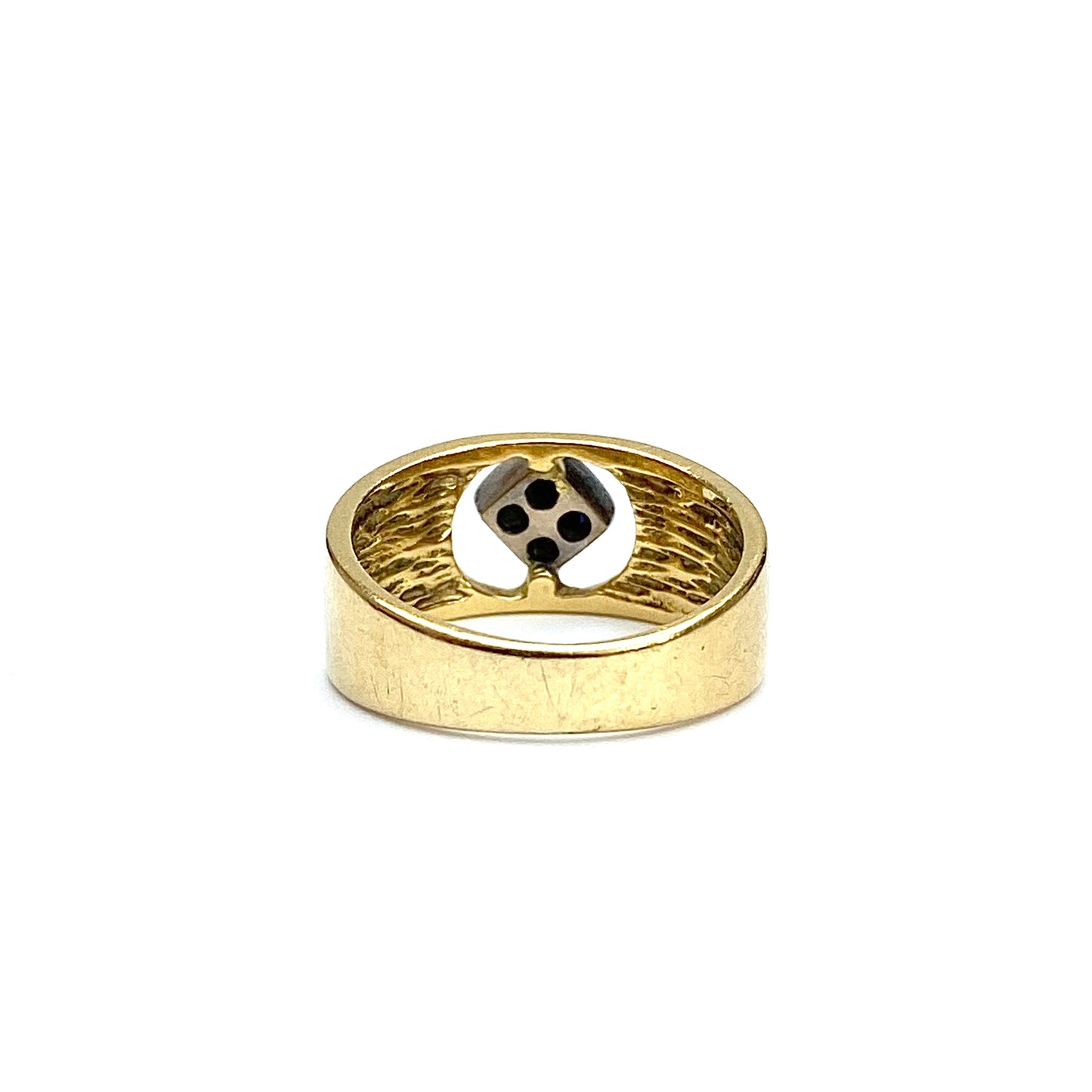 18ct Gold, Sapphire and Diamond Ring  |  Size UK I