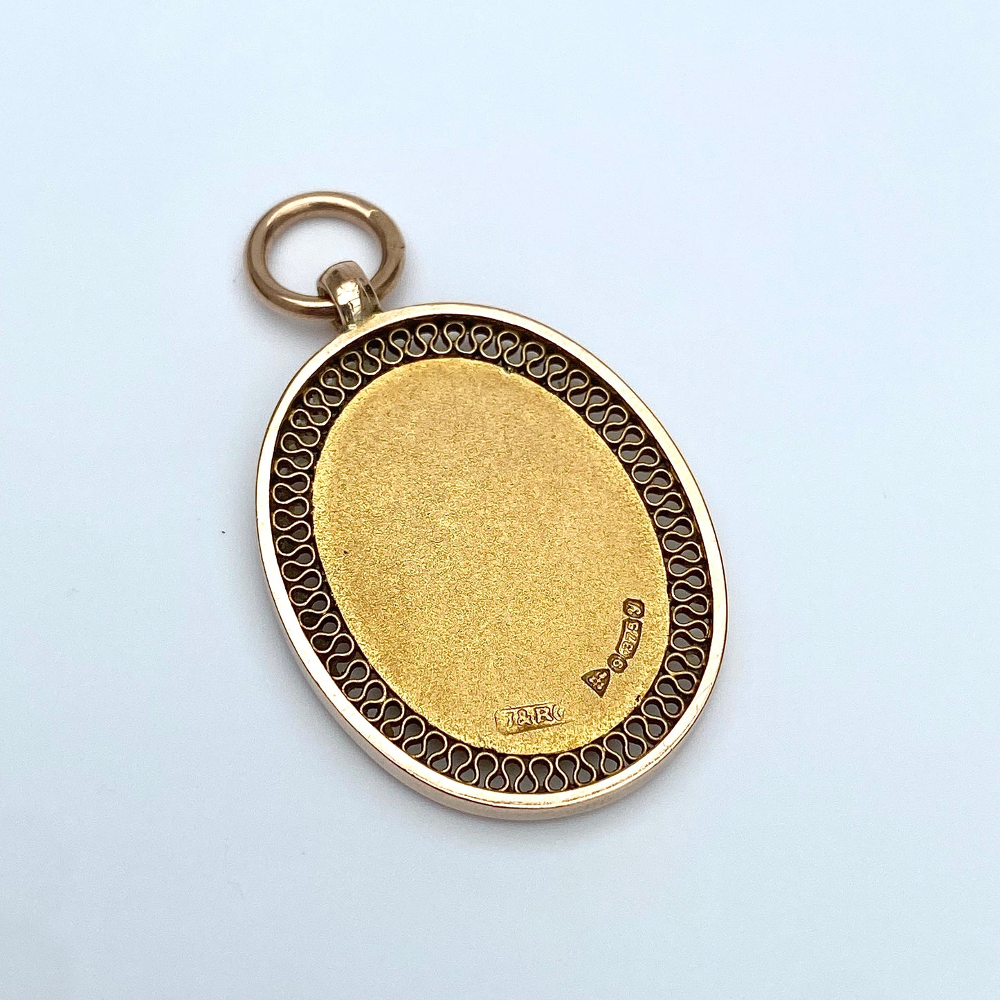 Stunning Antique 9ct Gold Fob Medallion  |  Chester 1924