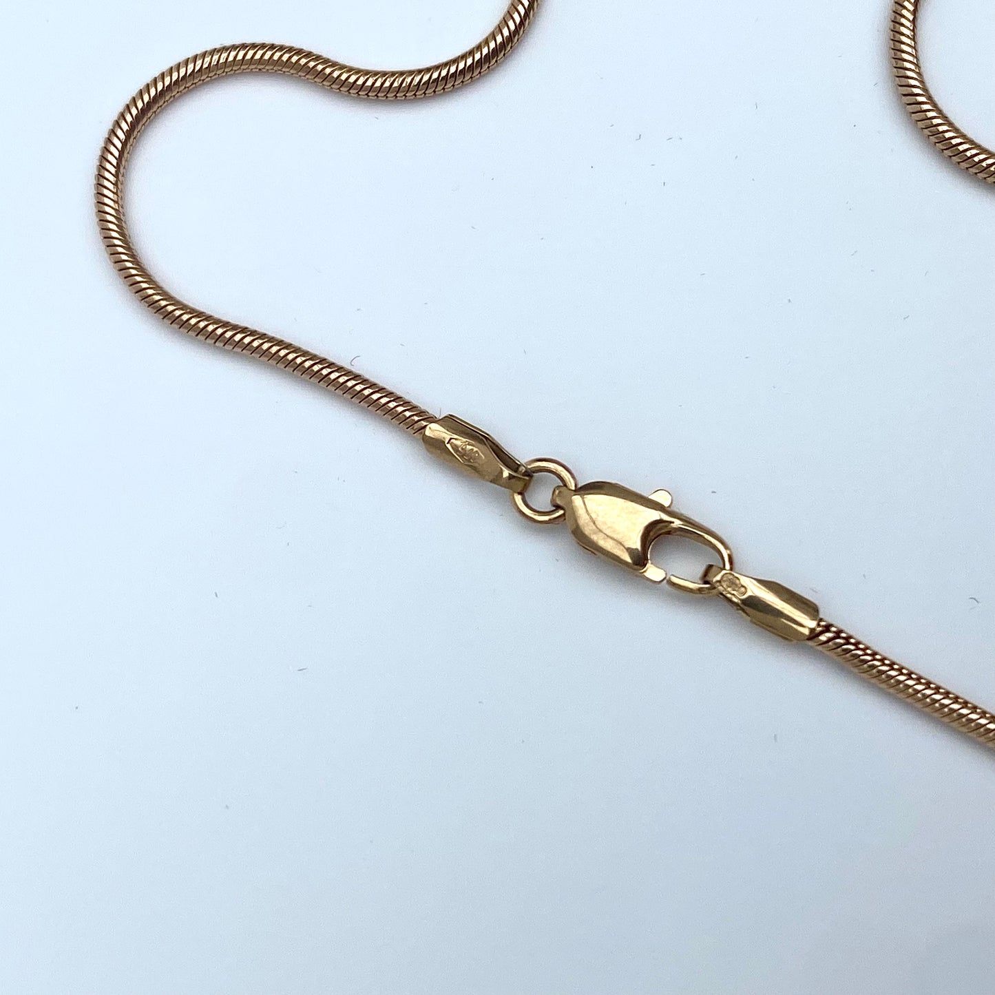 9ct Gold Snake Chain  |  18.5"  |  1mm