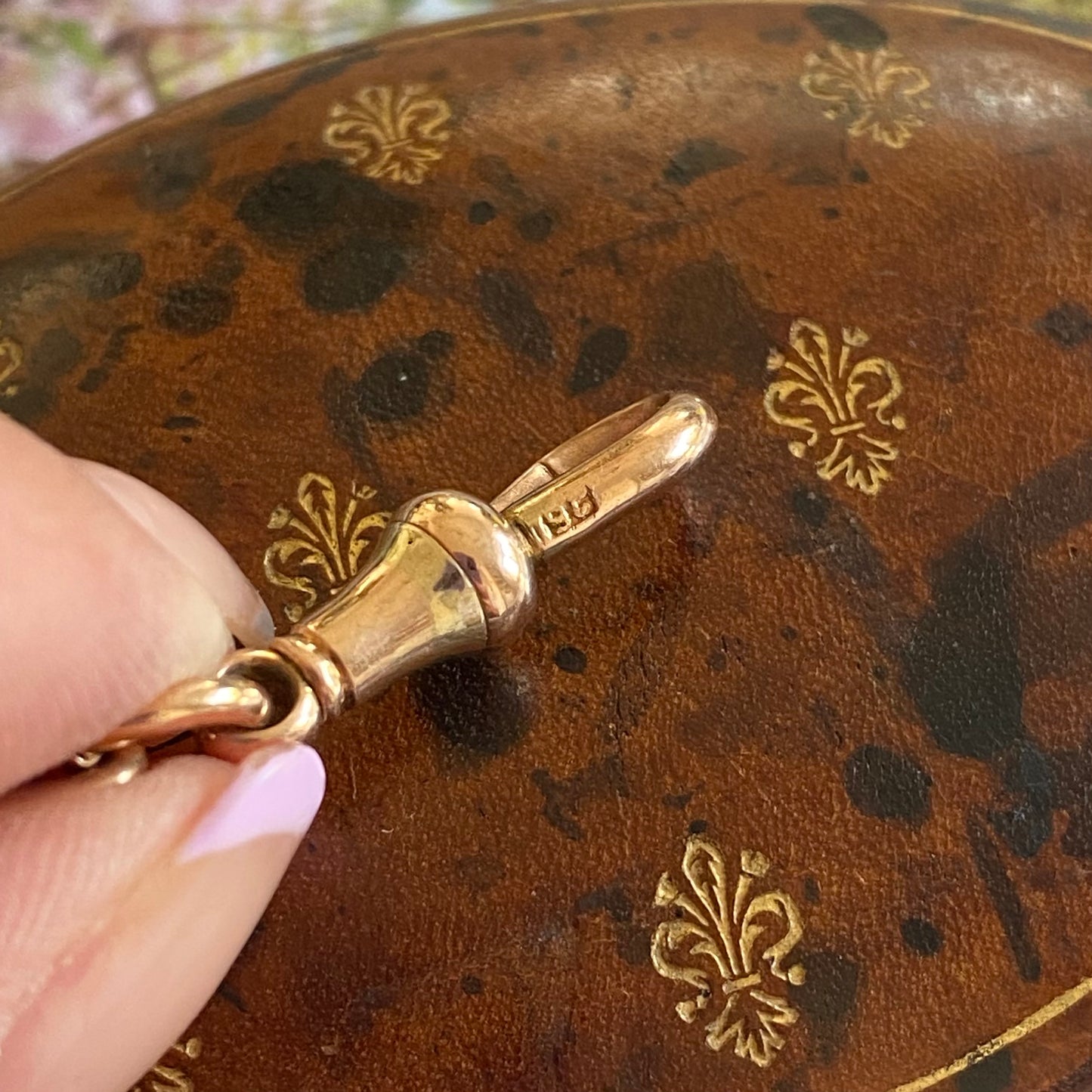 Antique 9ct Gold Fancy Fetter Extender  |  4.9"  |  5.7mm