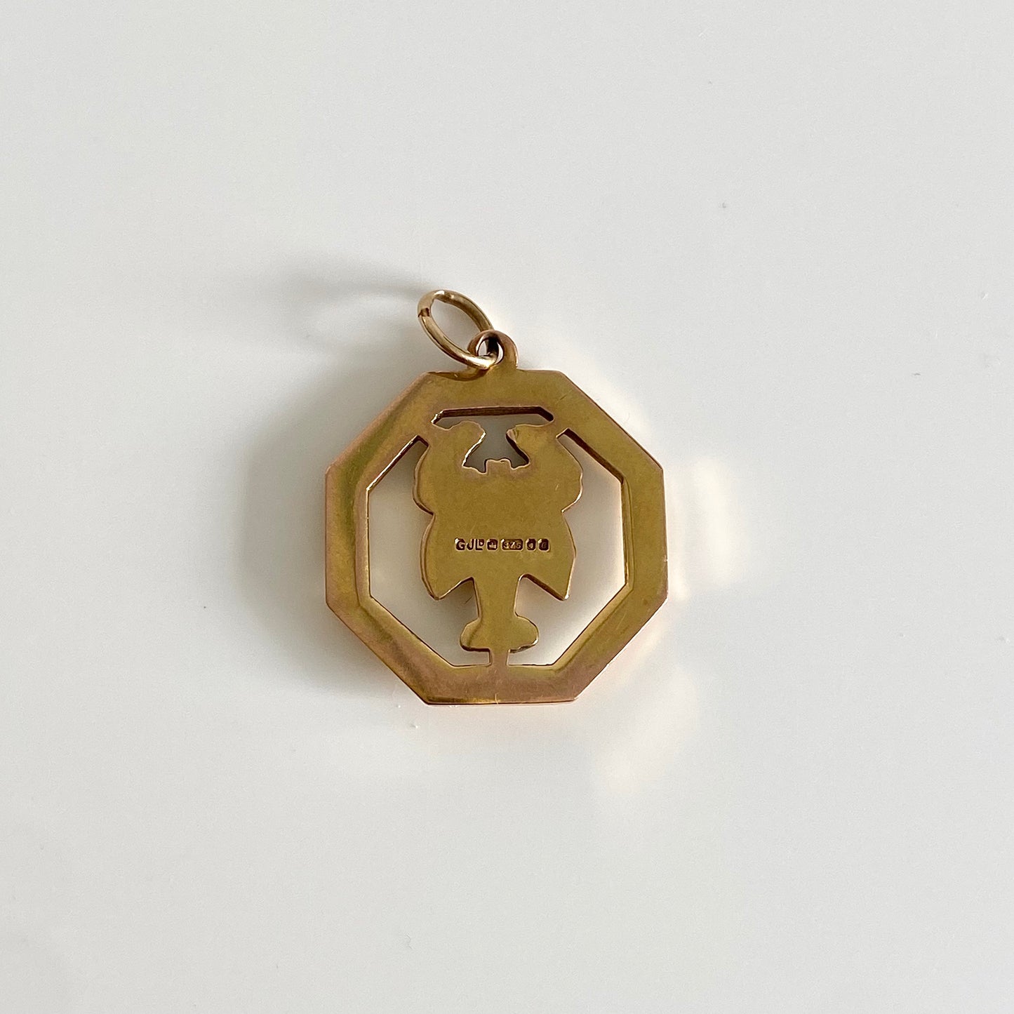 Gorgeous 9ct Gold Lobster Charm / Pendant  |  21mm