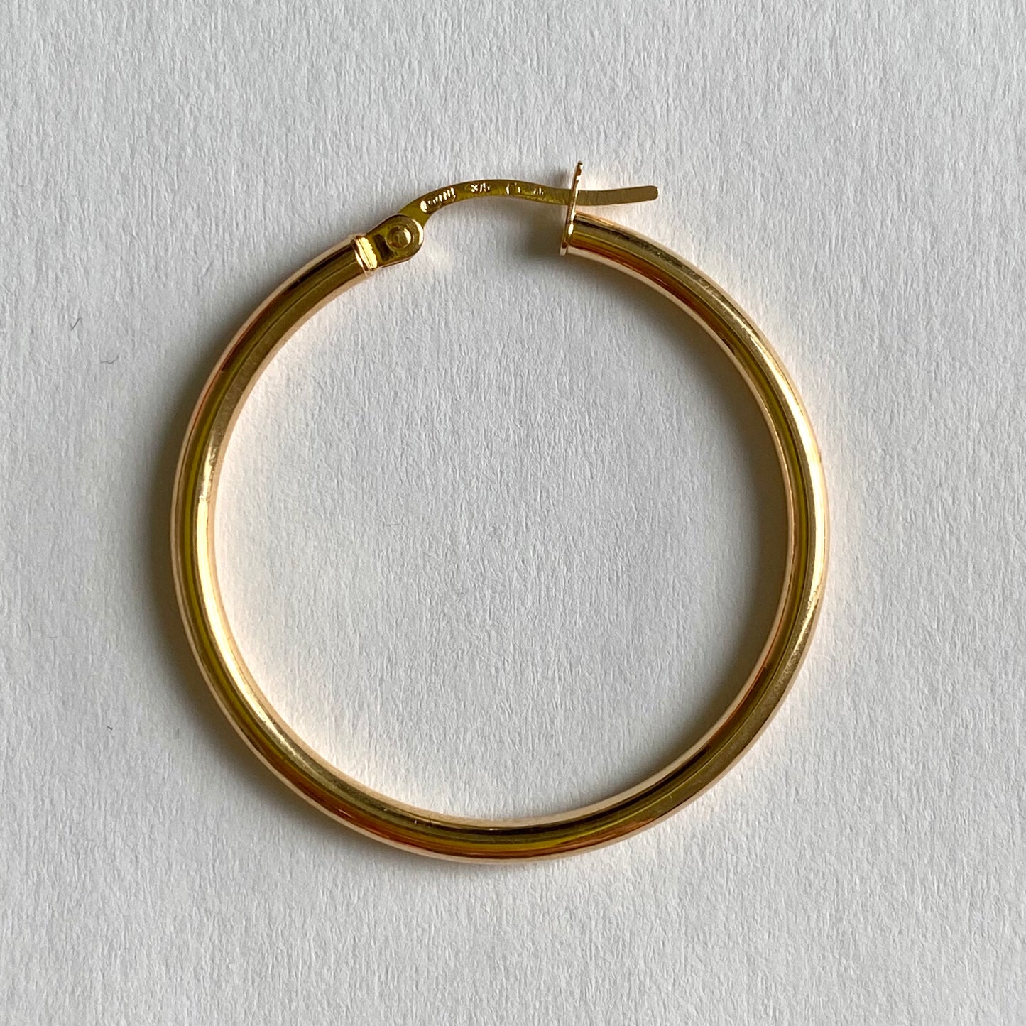 Vintage 9ct Gold Hoops | 31mm