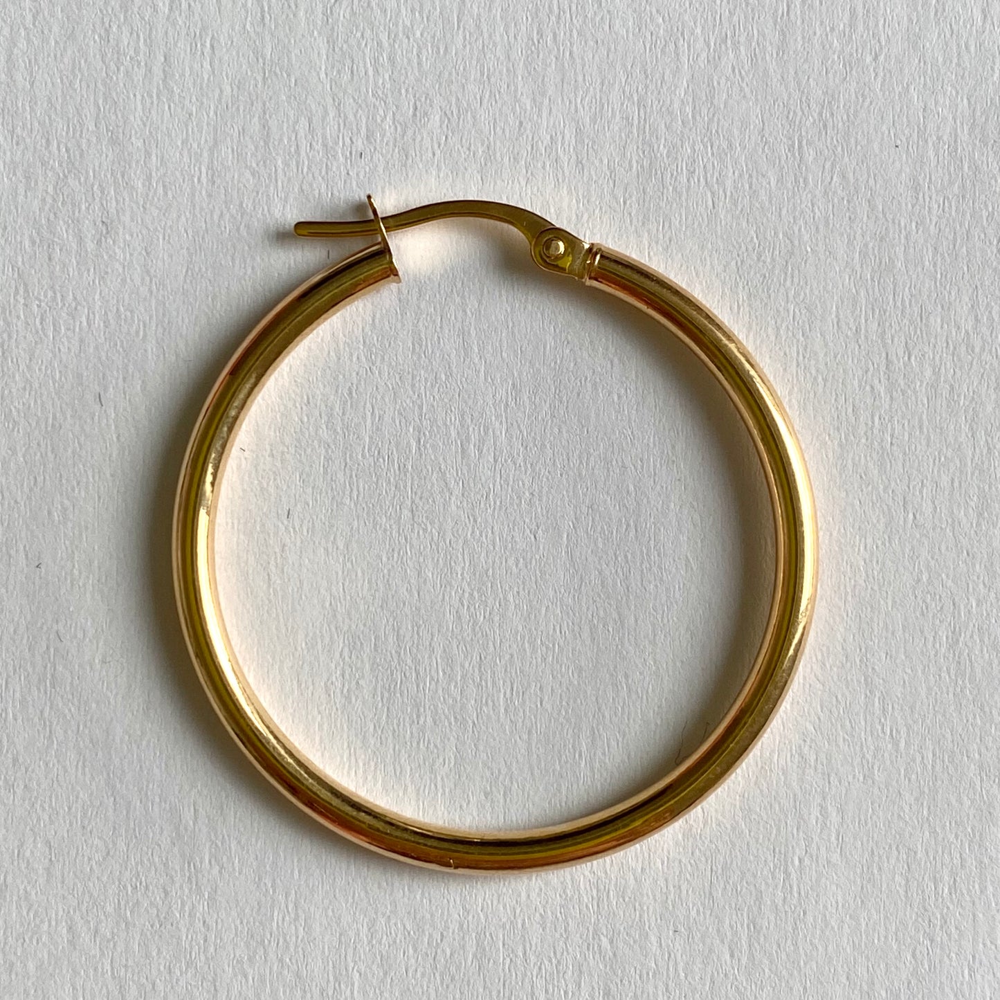 Vintage 9ct Gold Hoops | 31mm