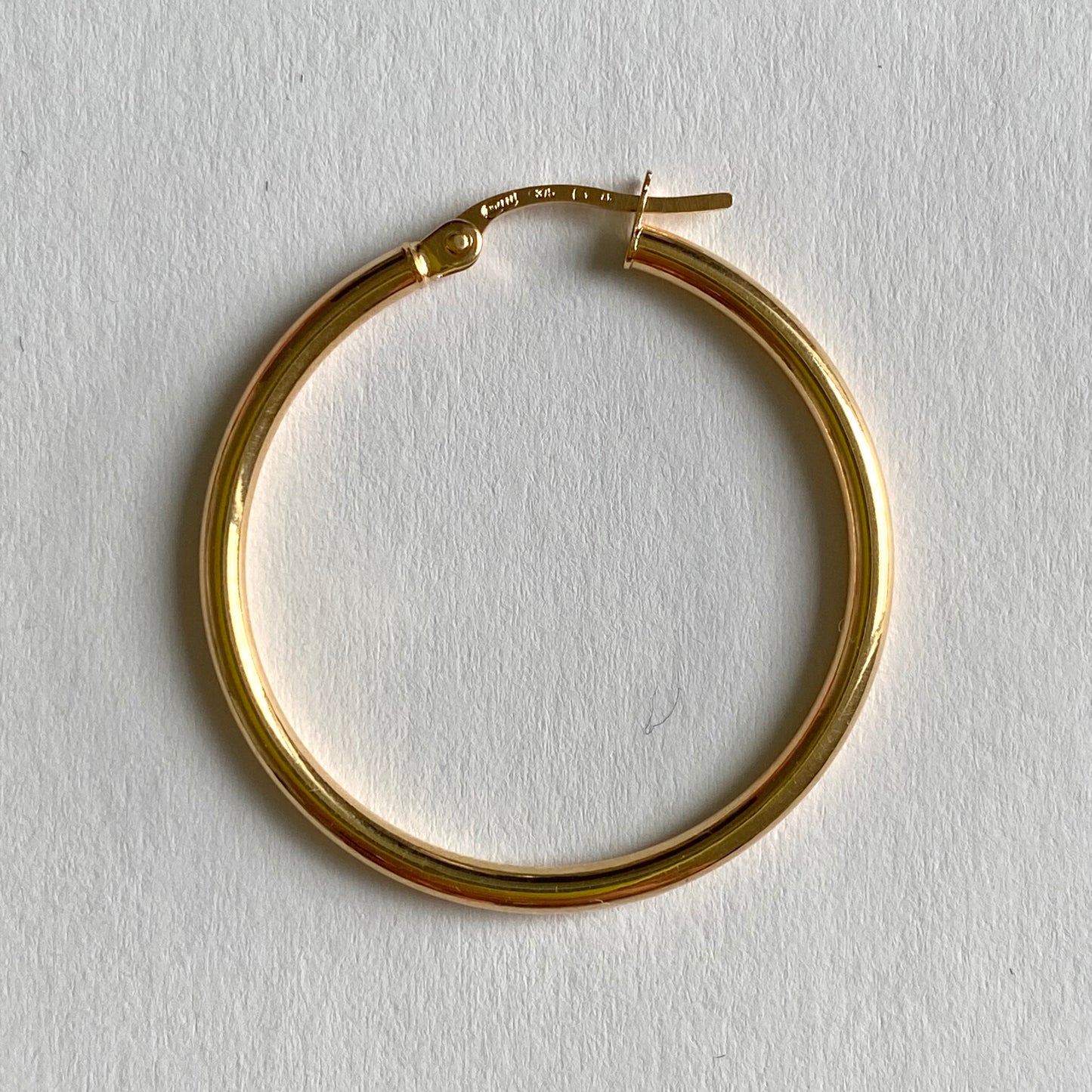 Vintage 9ct Gold Hoops | 31mm